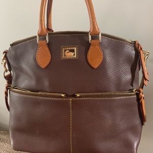 Rooney & Burke Brown leather tote